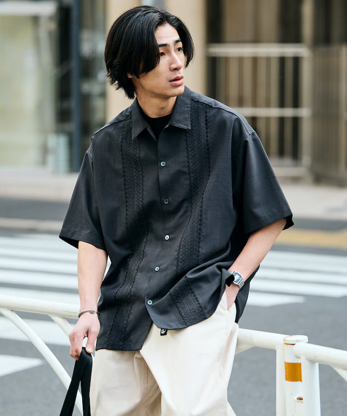 AiRide/AiRide Relax Fit Cuba Shirt/Pocketable/Quick Dry/UV Cut 【Limited Edition】
