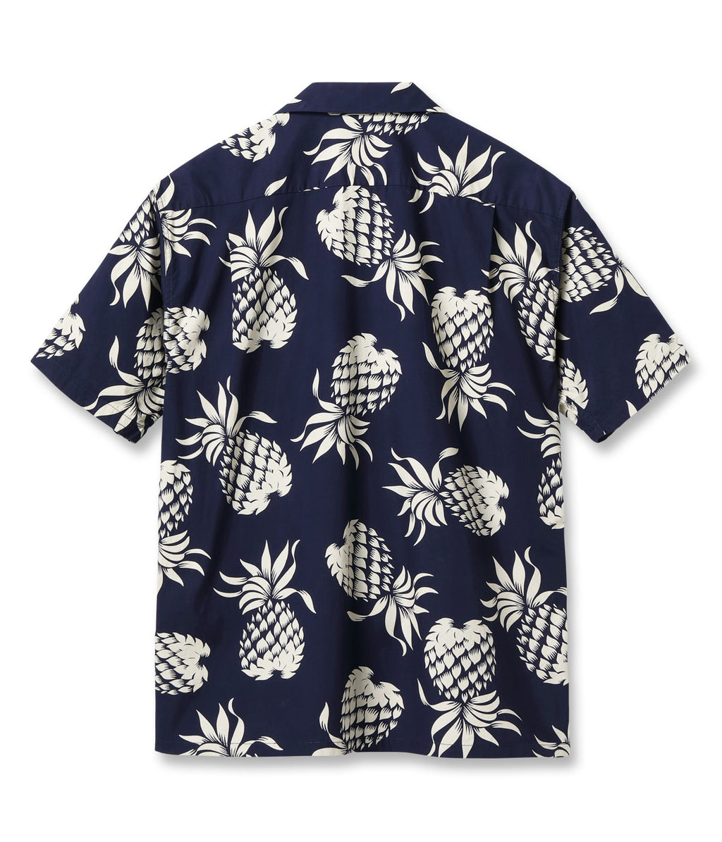 DUKE KAHANAMOKU COTTON HAWAIIAN SHIRT “DUKE'S PINEAPPLE”