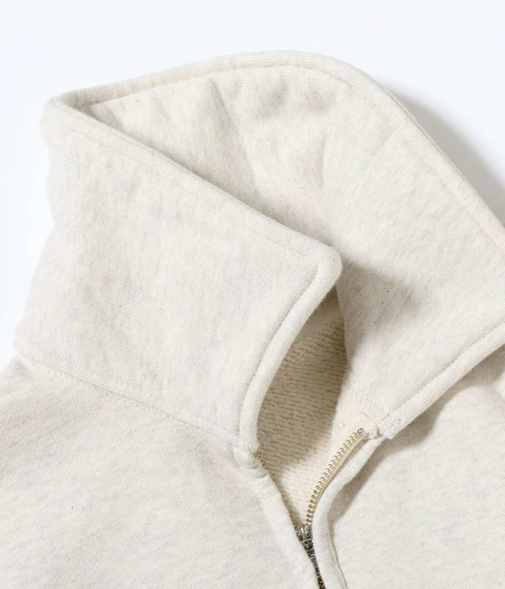 HALF ZIP SWEAT SHIRT