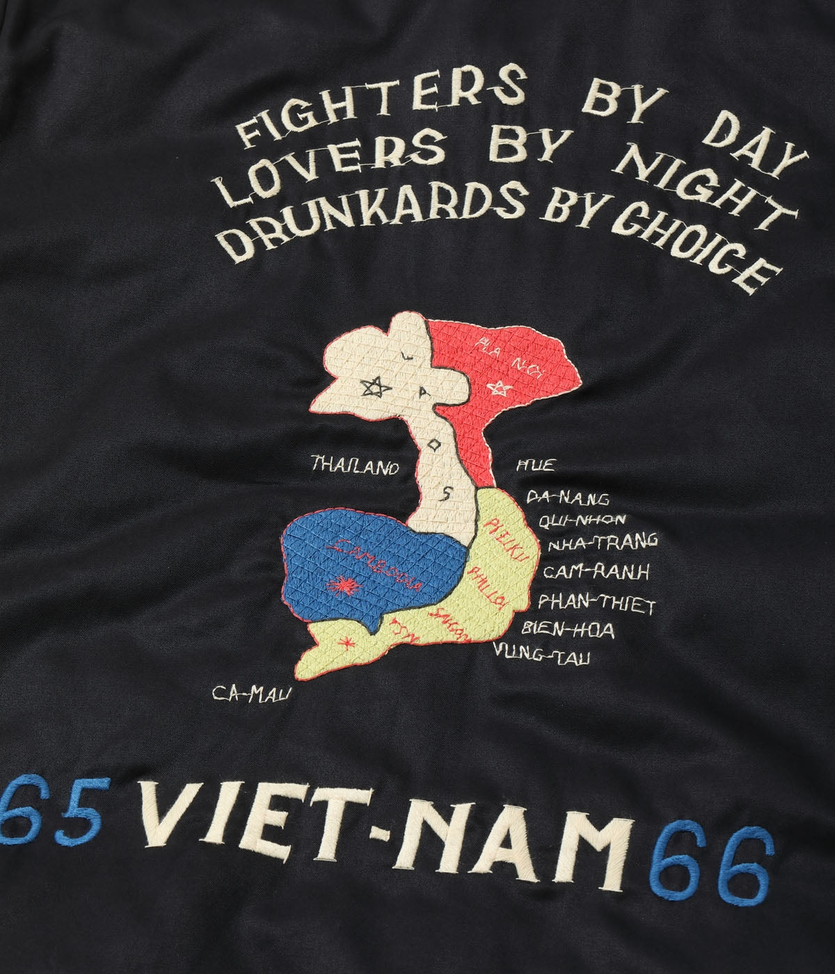 Mid 1960s Style Reversible Vietnam Jacket “VIET-NAM MAP” × “LANDSCAPE”