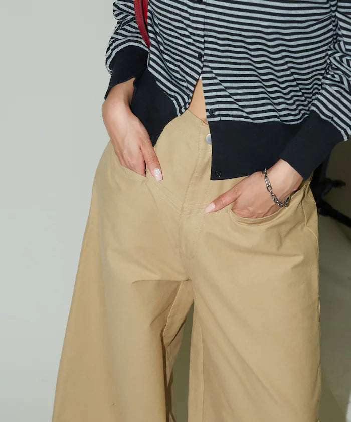 Barrel Pants with Slash Pocket Limited Edition