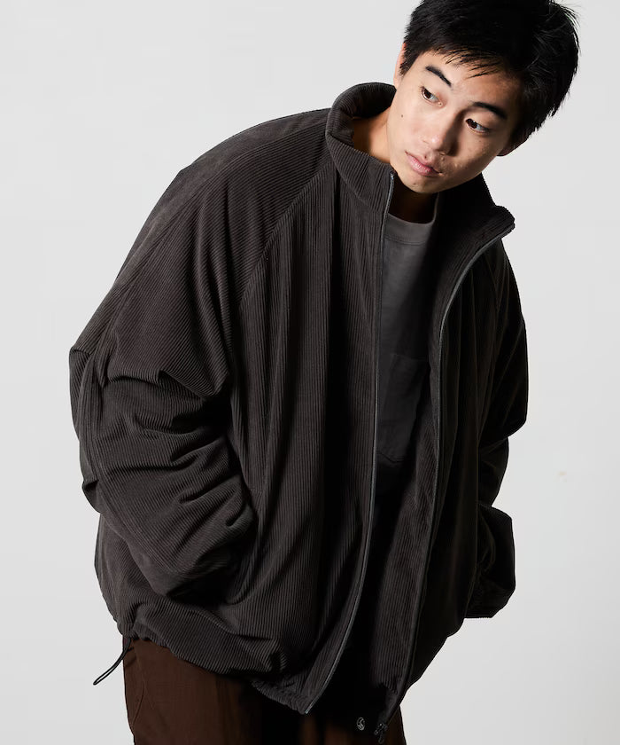 Relaxed Fit Corduroy Mid Padding Stand Blouson [Limited Edition]