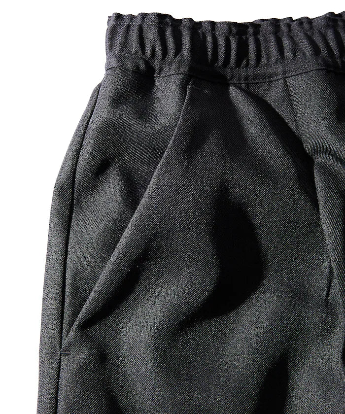 Wide Silhouette Staple Twill Easy Slacks/Wide Slacks [Limited Edition]
