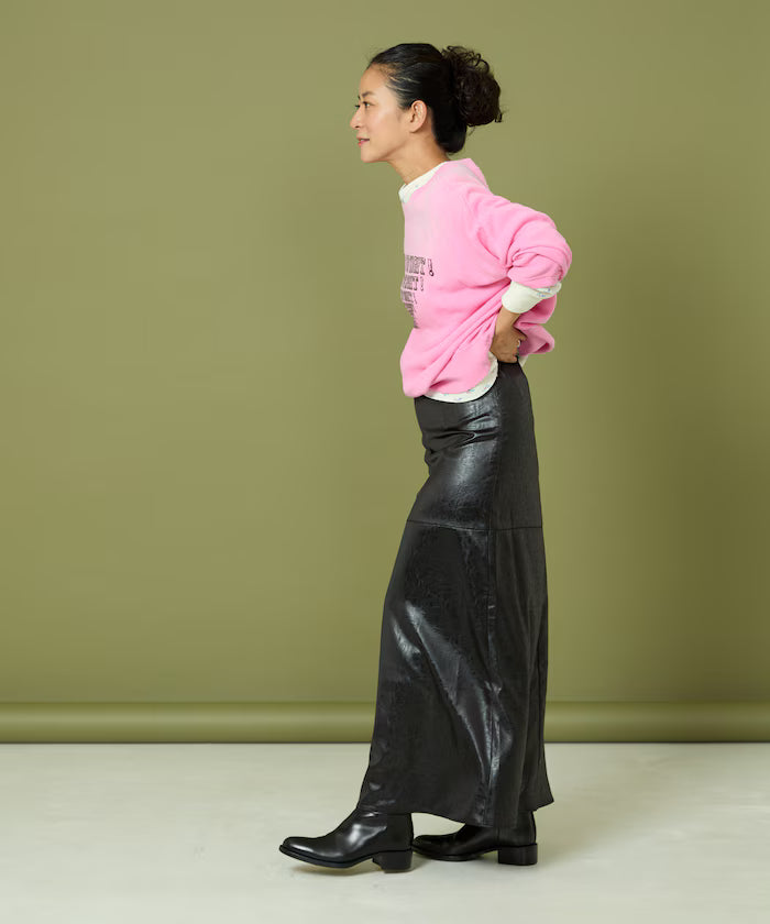Heavy Satin Skirt