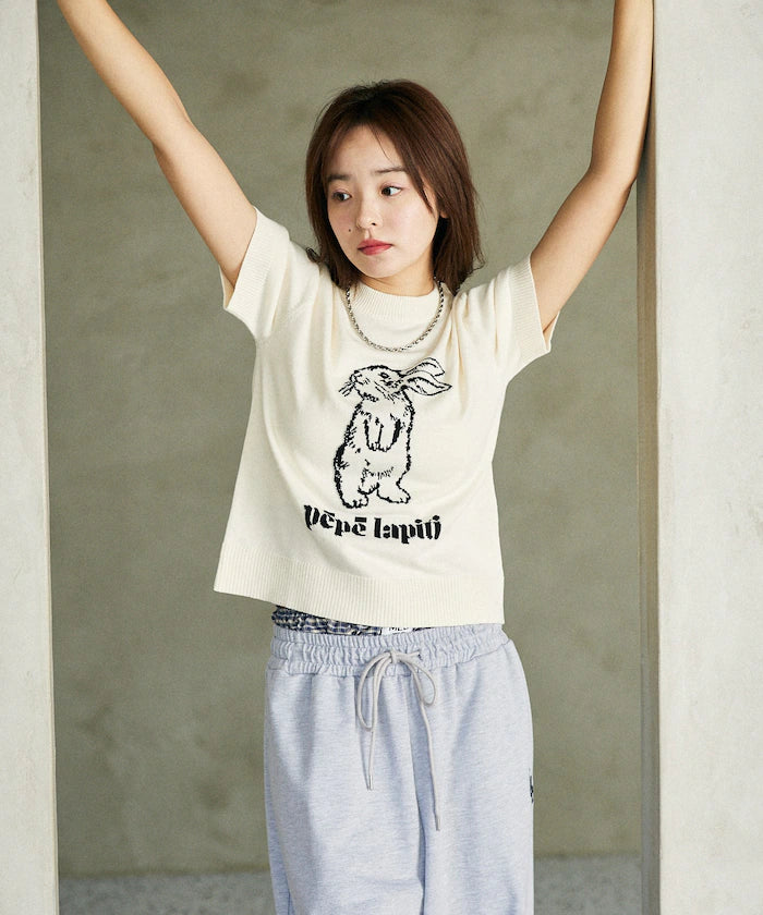 Rabbit Summer Knit Top Limited Edition