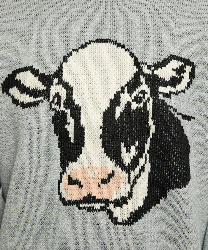 Animal Jacquard Big Knit Limited Edition