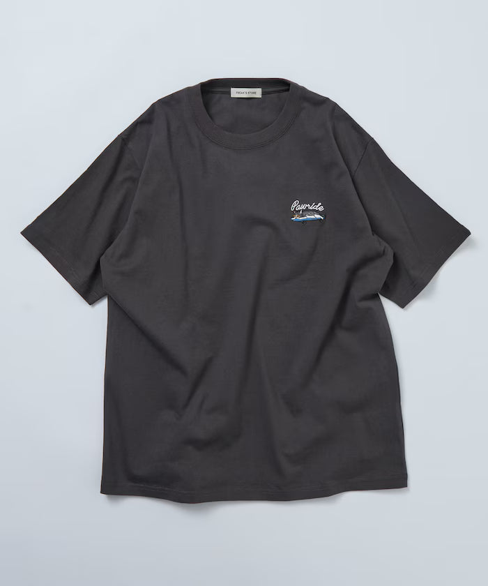 Relaxed Fit One-Point Animal Embroidery Crew Neck T-Shirt [Limited Edition]
