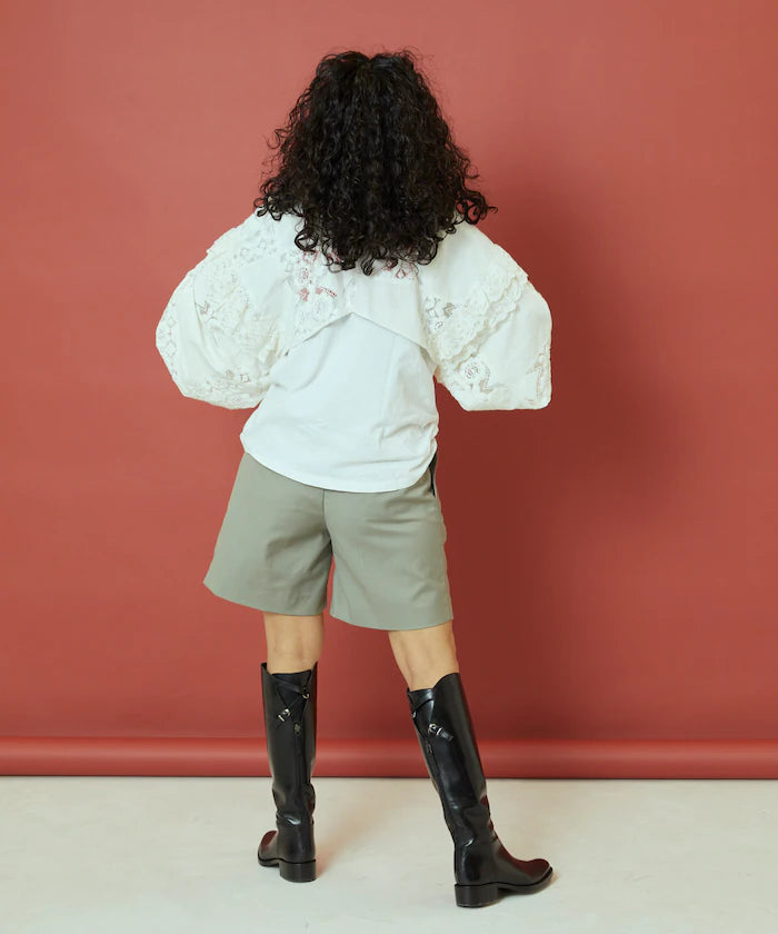 2WAY Lace Bolero & Chaps Pants