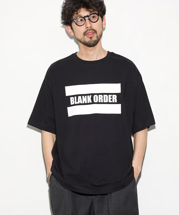 6oz Front Logo Print Crew Neck T-Shirt / Back Print T-Shirt PRINT BURGER