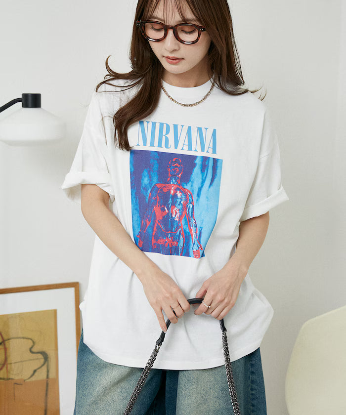 NIRVANA SLIVER Band T-Shirt Limited Edition