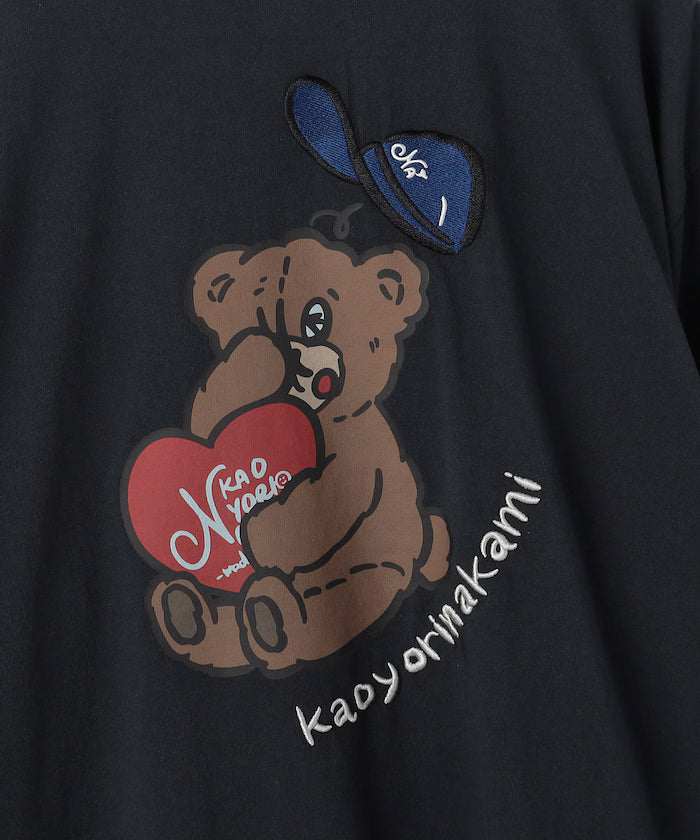 [Sales start on May 22, 12:00] kaoyorinakami × FREAK'S STORE/ Kaoyorinakami exclusive Swary Punch Bear Tee