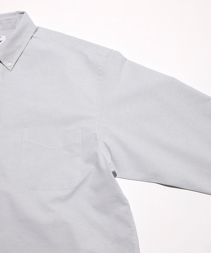 AIRDRY HIGH TECHYARN High-performance Material Oxford Button-down Shirt Long Sleeve