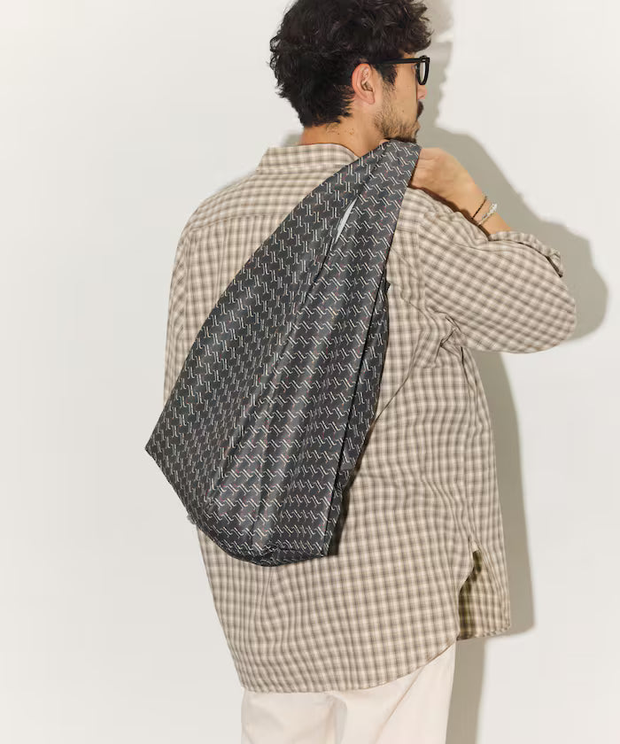 All-over Monogram Print Large Size Market Bag