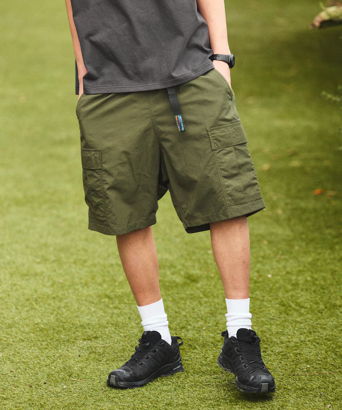 Nylon Climbing Cargo Shorts 【Limited Edition】 - Olive