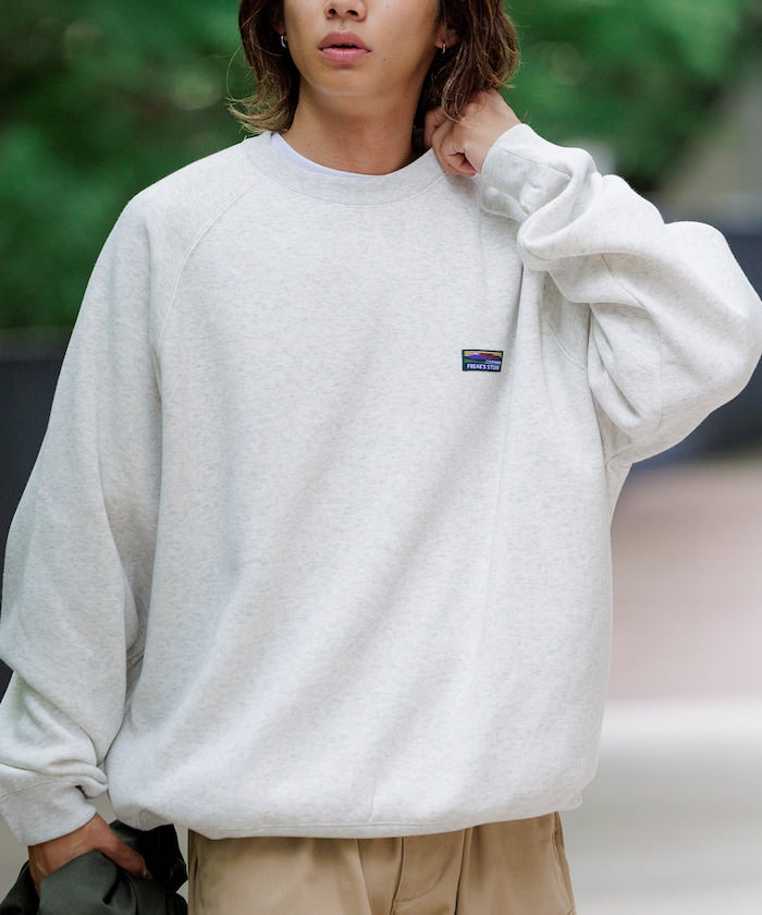 Big Silhouette One Point Logo Raglan Sleeve Spindle Sweatshirt [Limited Edition]
