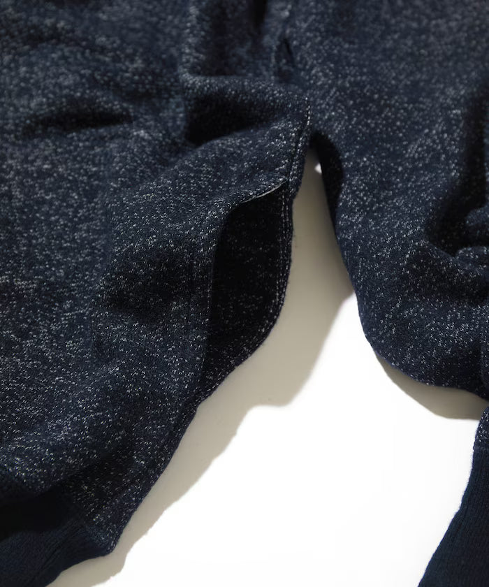 Merino Wool＋Cotton Loop Back heather Sweatshirt