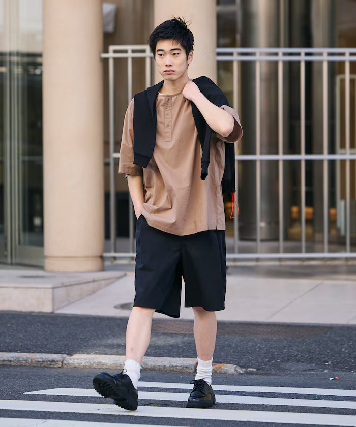 Washable Linen Mix Shorts [Limited Edition]