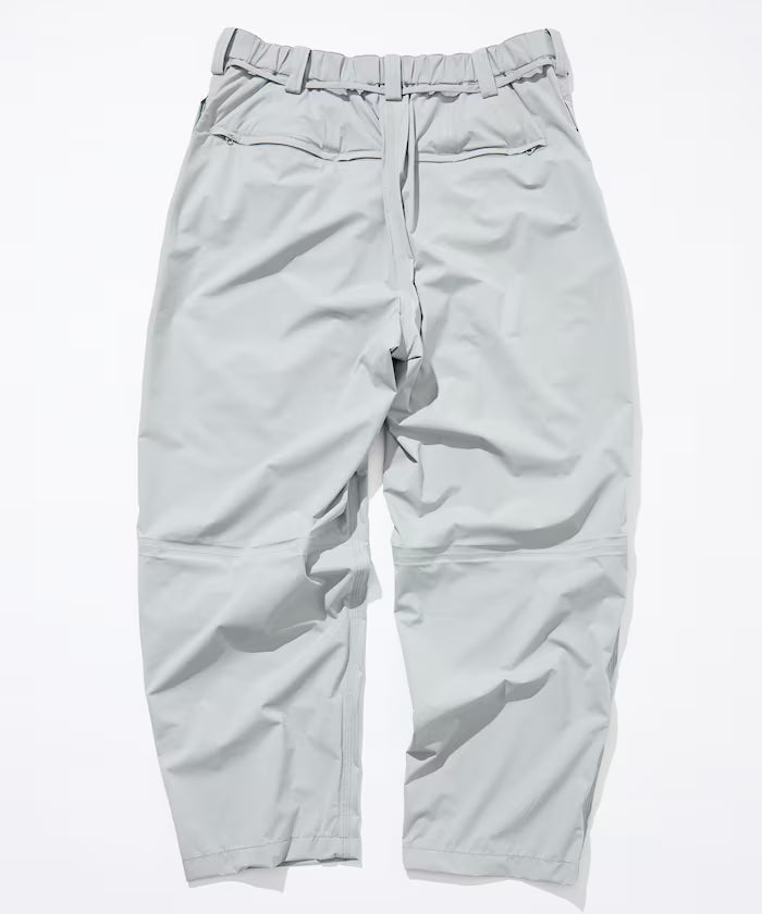 2.5Layer 1 tuck wide tapered shell pants