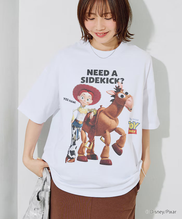 [April 20 12:00 release][Made to Order Product] 'Toy Story' Exclusive Character Print Crew Neck T-shirt Limited Edition