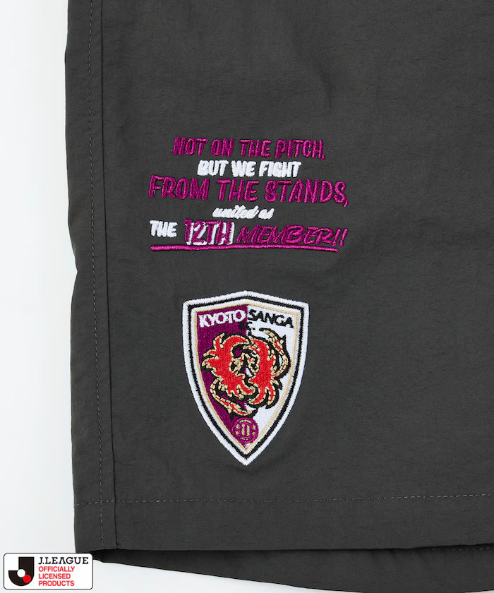 [May 15 12:00 Sales Start] J.LEAGUE × FREAK'S STORE Custom SUPPORTERS NYLON SHORTS [Kyoto Sanga F.C.]