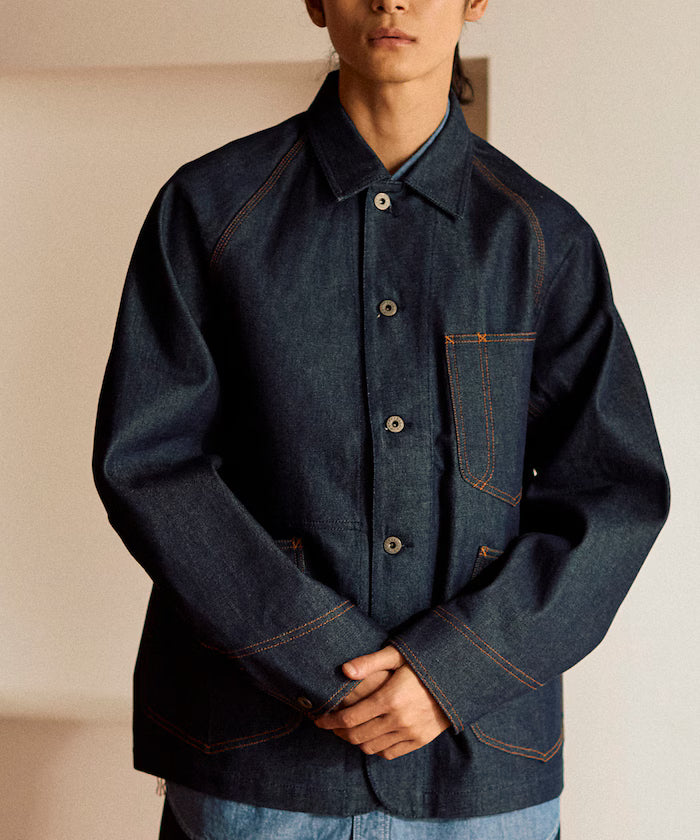 [Made in Japan] JAPAN DENIM COVERALL JACKET