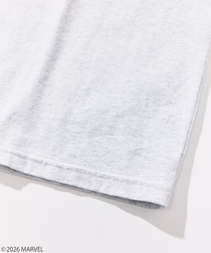 MARVEL/X-MEN Crew Neck T-Shirt / Static Flokki Processing