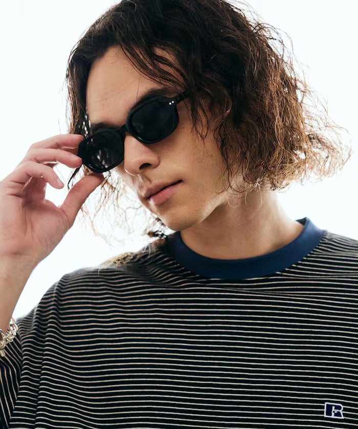 Color Fashion Glasses UV Cut Unisex Compatible [Limited Edition] - Gray