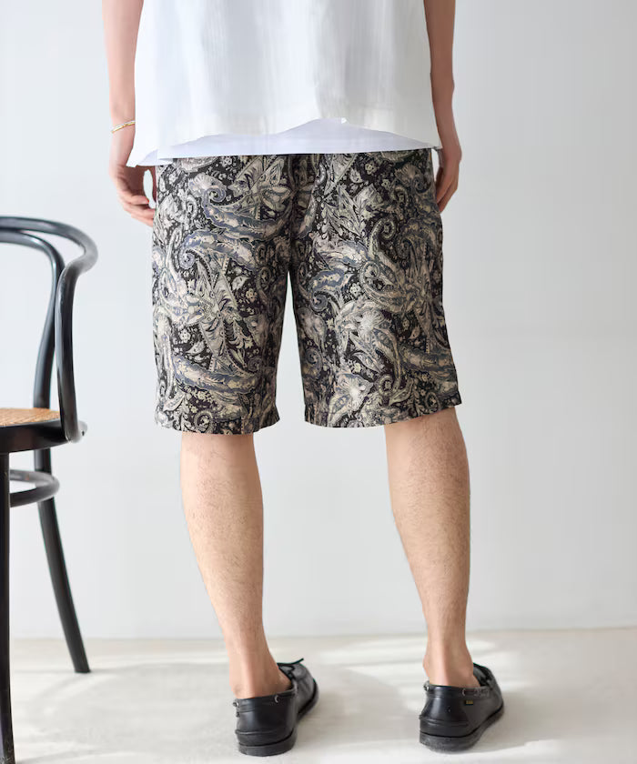 Pattern Easy Shorts / All-over Design Short Pants / Compatible with Setup