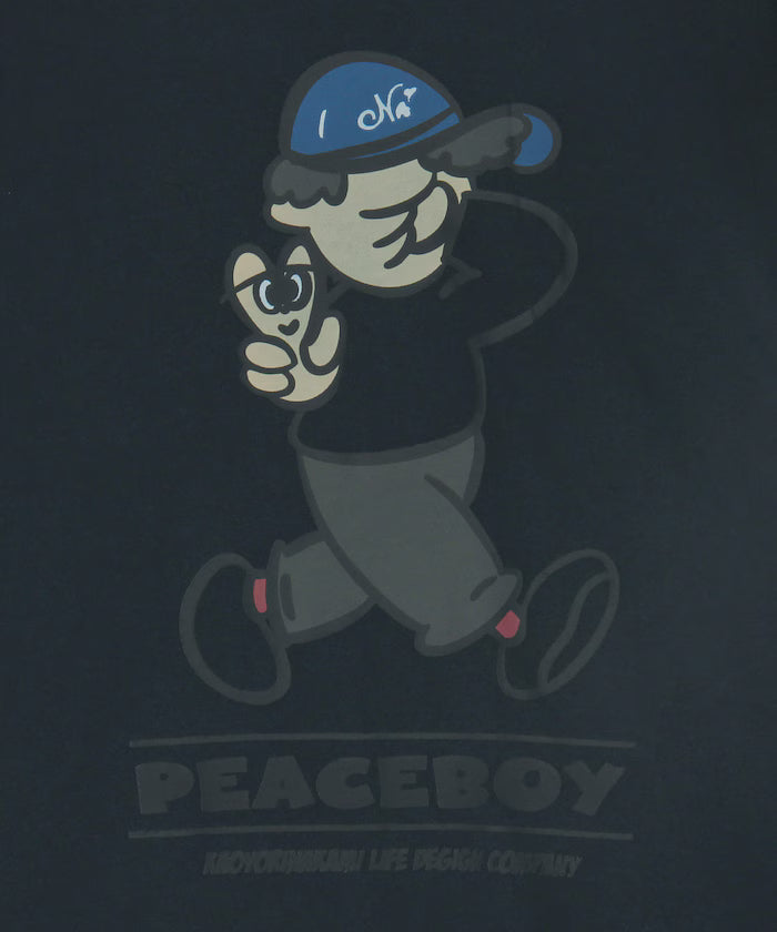 [May 22 12:00 Start of Sales] kaoyorinakami × FREAK'S STORE / Kaoyorinakami Special Order Peace Boy Tee