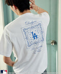 Custom MLB Bandana Back Print T-shirt Limited Release - White