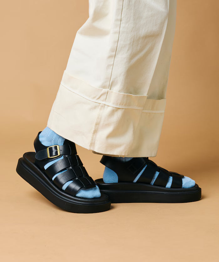 Leatherlet Gurka Sandals / Platform Sole [23=28cm] 【Limited Edition】