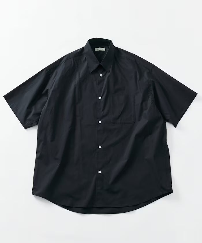 Relax Fit Relaxed Fit Short Sleeve Regular Collar Shirt [Limited Edition]