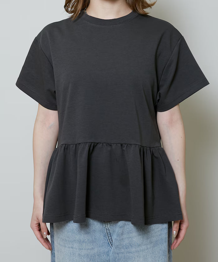 <Contact Cooling> Cool Ponchi Peplum T-Shirt Limited Edition
