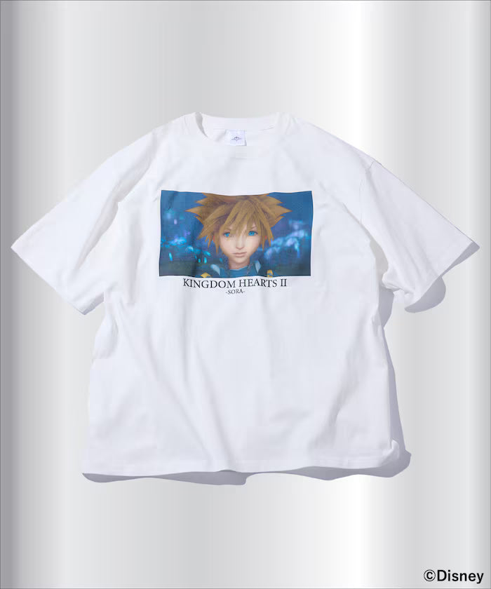 [Release on March 27 at 12:00] KINGDOM HEARTS II / SORA/GRAPHIC TEE/KINGDOM HEARTS II / SORA/Graphic T-shirt - White