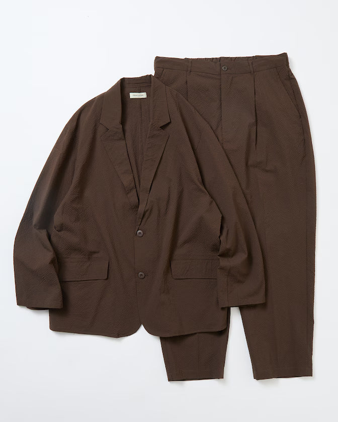 AiRide/AiRide Relax Fit Seersucker Setup/Tailored Jacket/Wide Slacks/Quick Dry/UV Cut 【Limited Release】