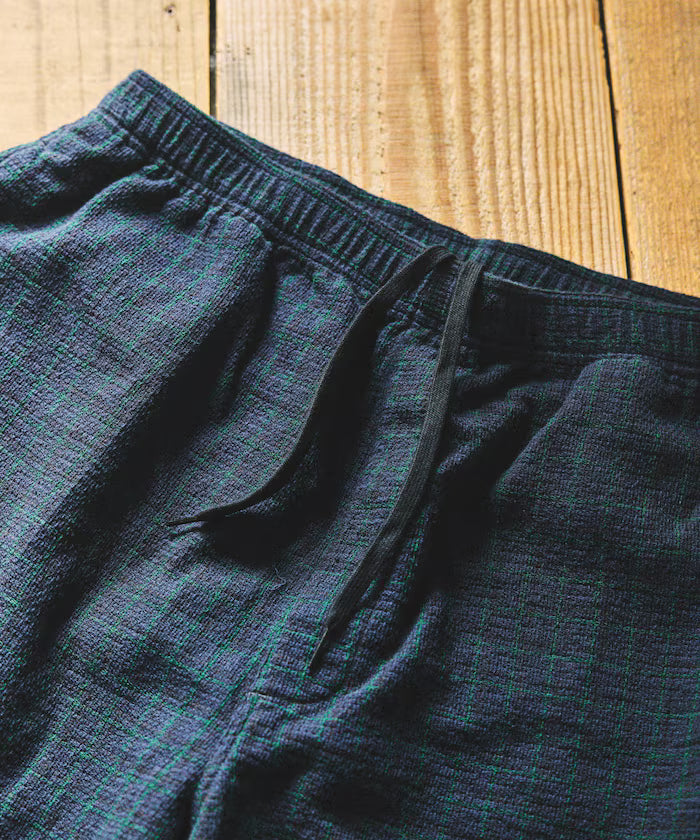 AUSTRALIAN COTTON Check Easy Shorts