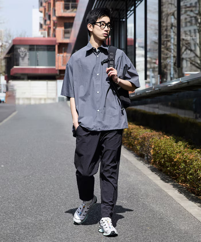 AiRide/Air Ride Slim Tapered Silhouette Sheer Seersucker Packable Easy Pants/Quick-Dry/UV Cut [Limited Edition]