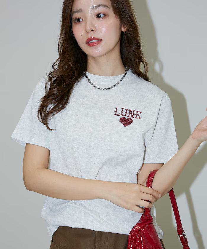 Heart Cross Stitch T-Shirt Limited Edition
