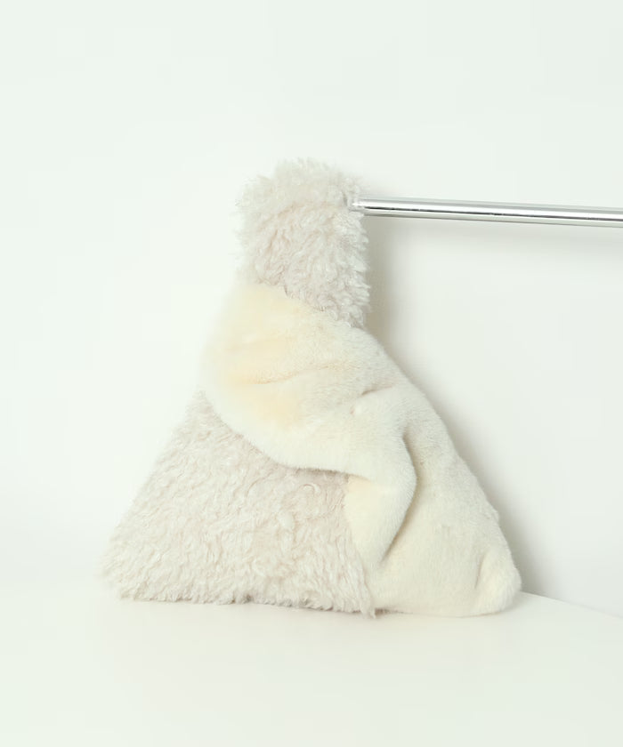 Faux Fur Combination Tote Bag