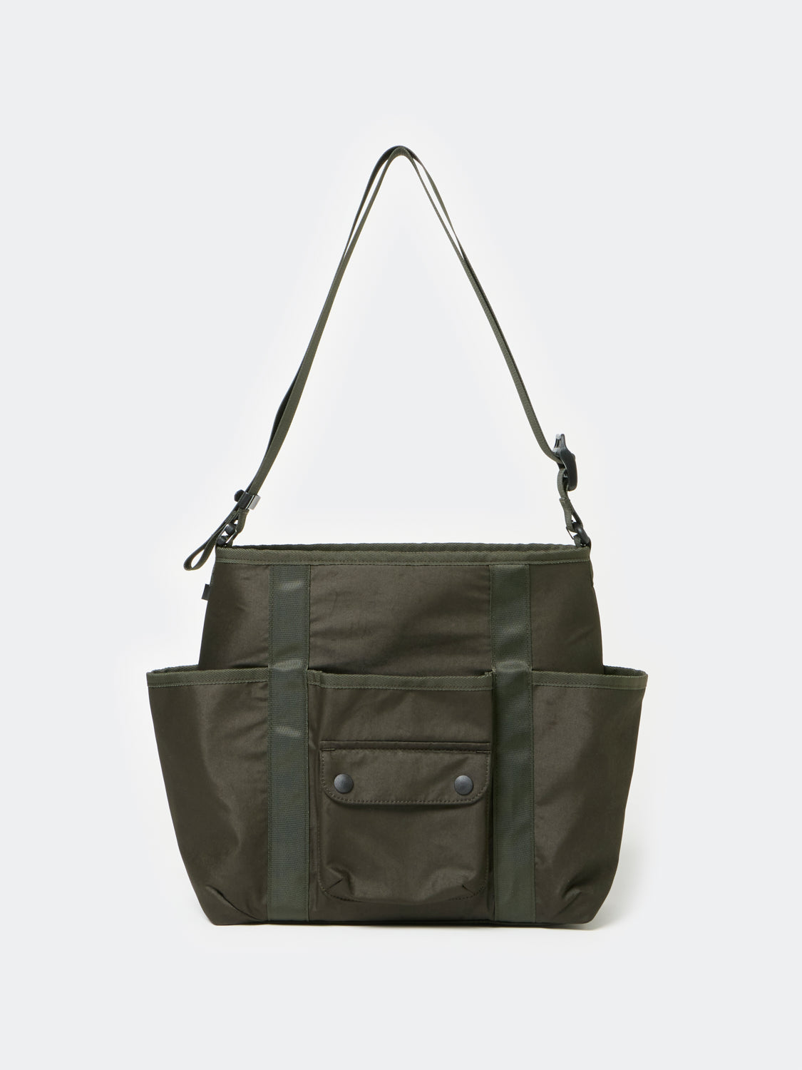 TECH REVERSIBLE ONE SHOULDER BAG - OLIVE