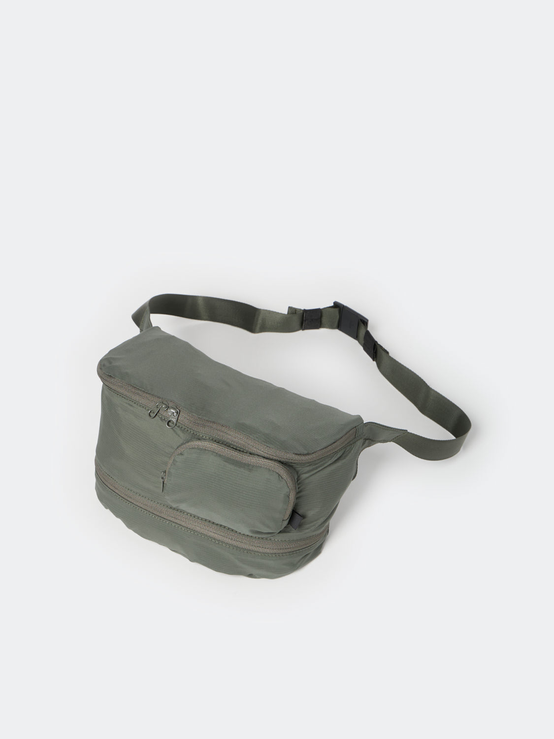 TECH PERTEX® TRAVEL EXPAND FANNY BAG - SAGE
