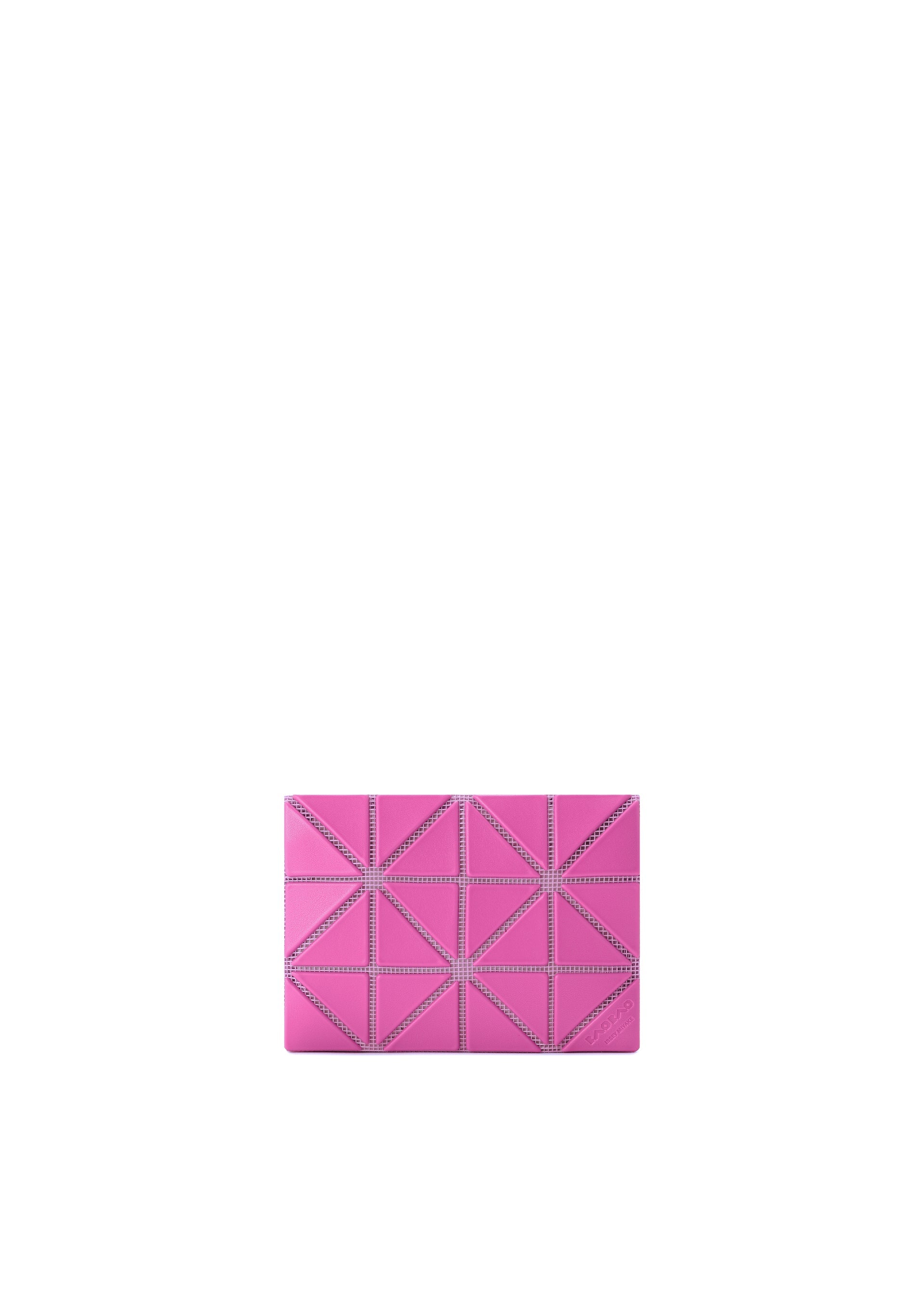 Card Case W Color - MAGENTA×LIGHT MAGENTA