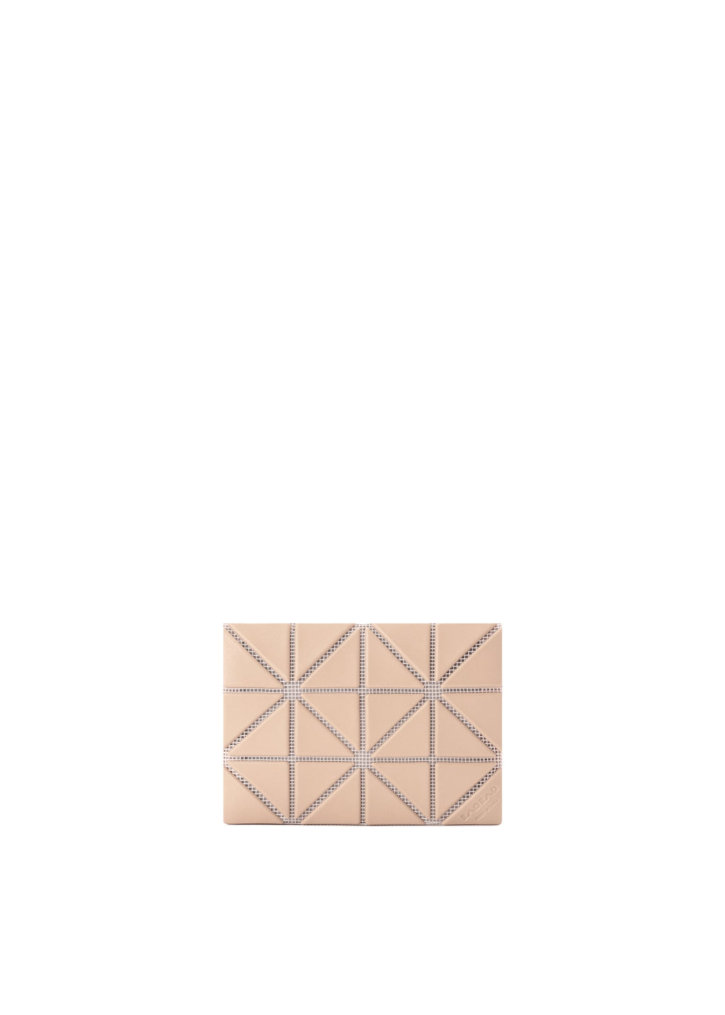 Card Case W Color - BEIGE×LIGHT BEIGE