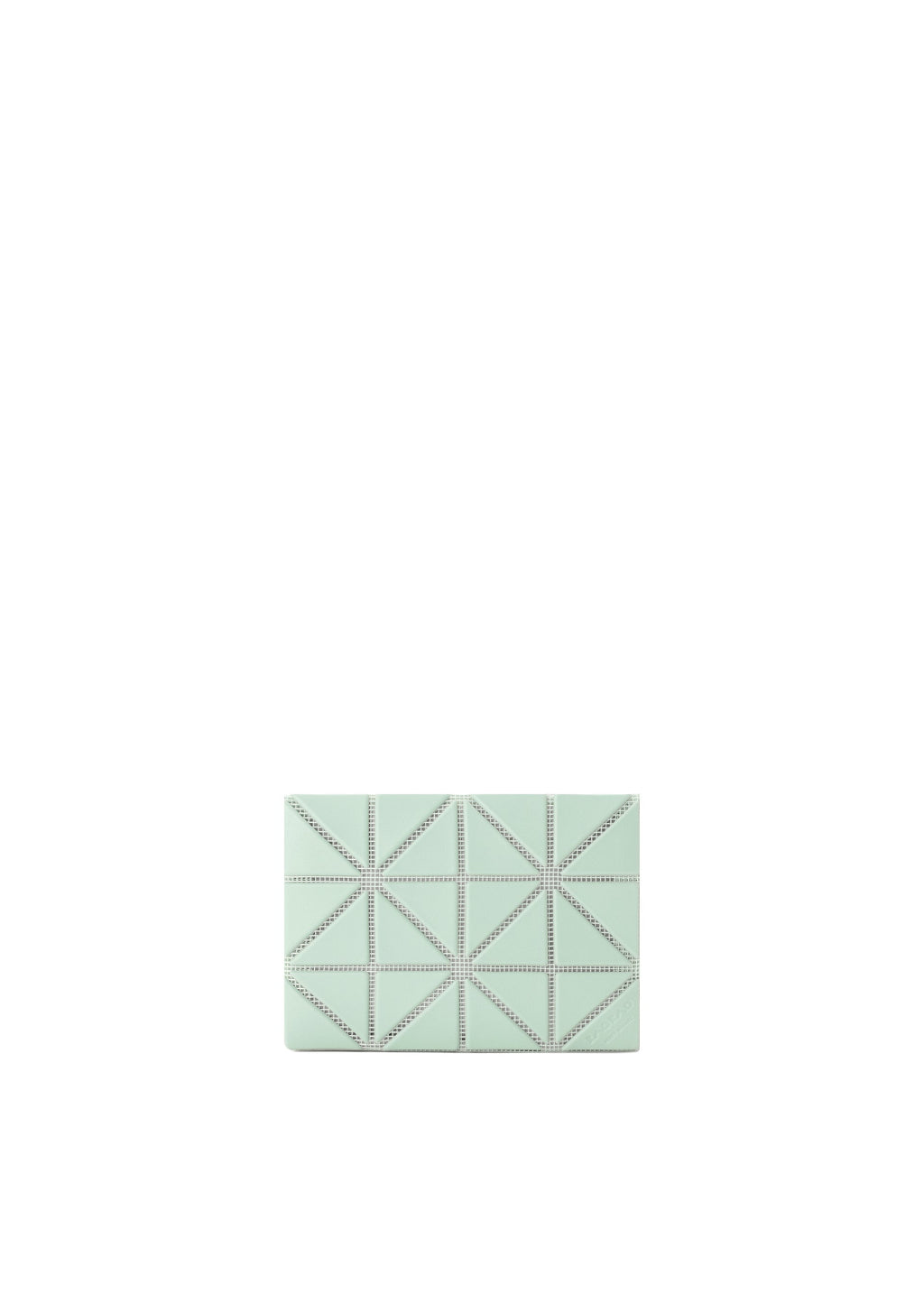 Card Case W Color - GREEN×LIGHT GREEN