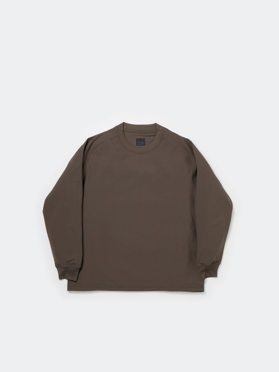 W's TECH LIGHTWEIGHT TEE L/S - BROWNKHAKI