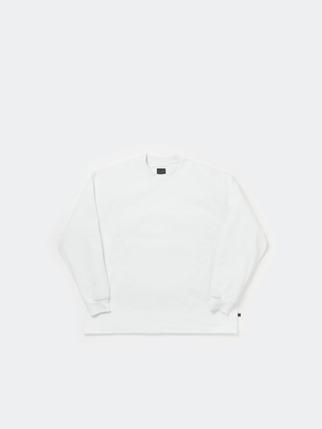 TECH DRAWSTRING TEE L/S - WHITE