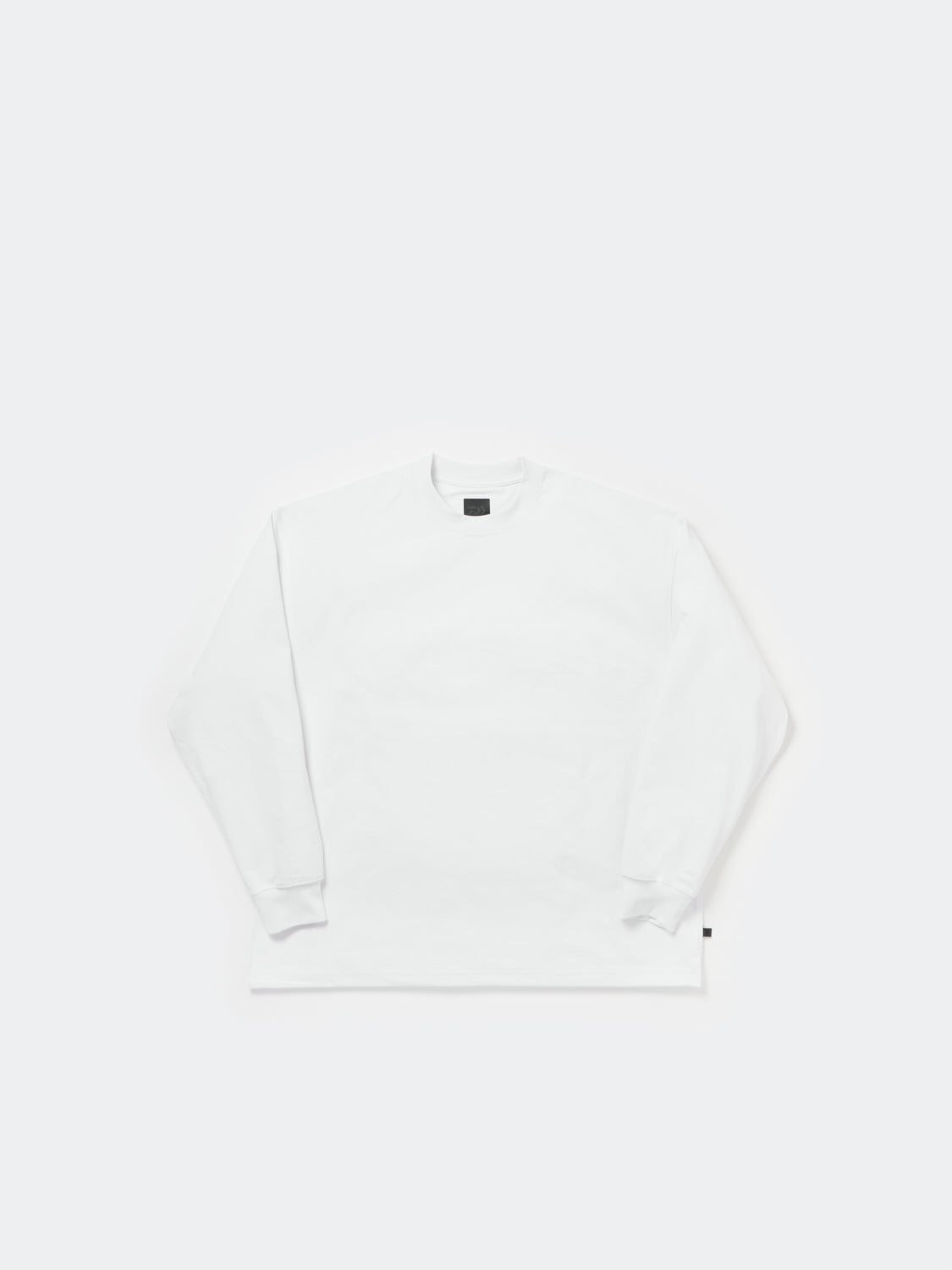 TECH DRAWSTRING TEE L/S - WHITE