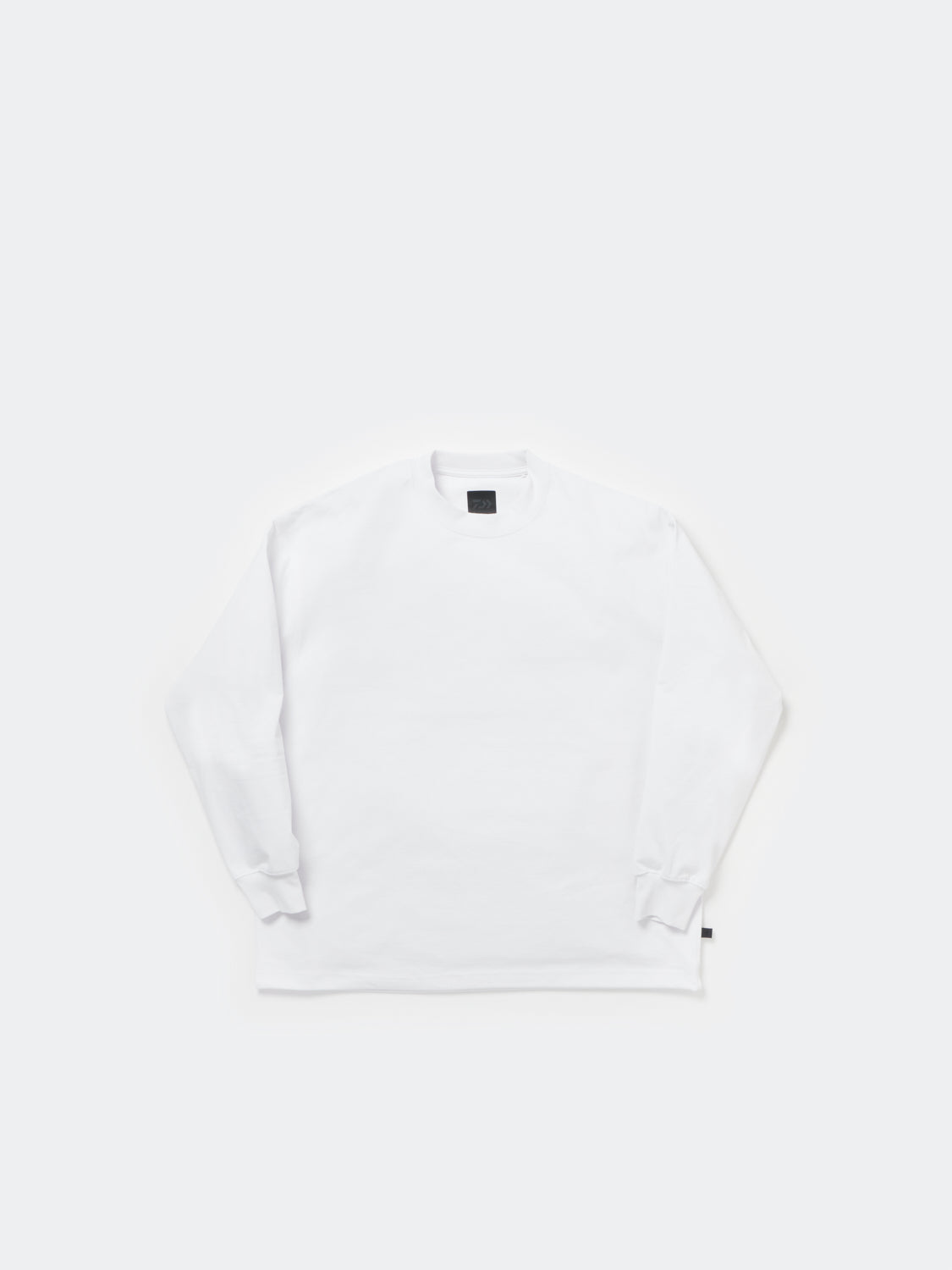 W's TECH DRAWSTRING TEE L/S - WHITE