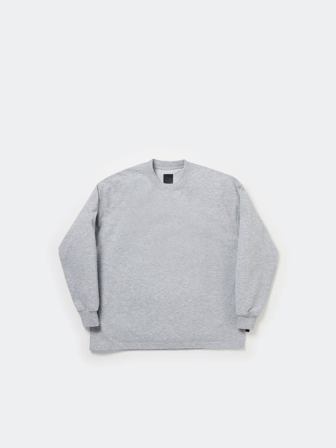 W's TECH DRAWSTRING TEE L/S - HEATHER GRAY