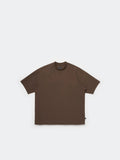 W's TECH LIGHT WEIGHT S/S TEE - BROWN GRAY